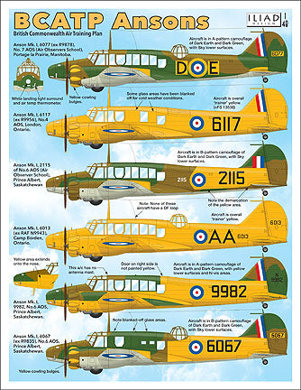 Iliad Design ILD48042 1:48 BCATP Avro Ansons