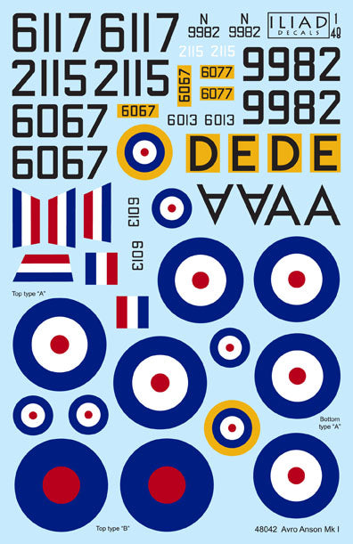 Iliad Design ILD48042 1:48 BCATP Avro Ansons