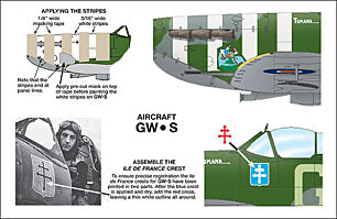 Iliad Design ILD48045 Fighters of Operation Rutter Spitfire/Hurricane 1:48