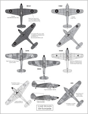 Iliad Design ILD72006 Strange Hurricanes Mk.IIb BN125 681 Sqn 1:72