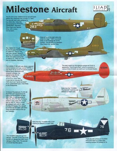 Iliad Design ILD72010 1:72 Milestone Aircraft