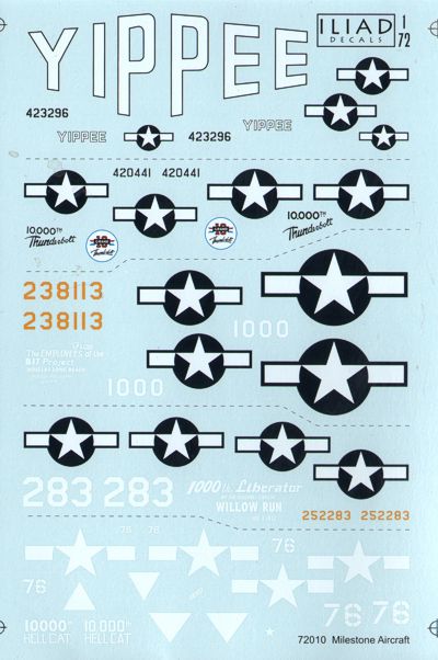 Iliad Design ILD72010 1:72 Milestone Aircraft