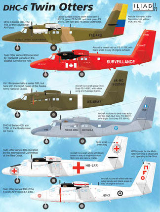 Iliad Design ILD72015R 1:72 de_Havilland_Canada DHC-6 Twin Otter