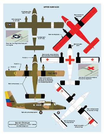 Iliad Design ILD72015R 1:72 de_Havilland_Canada DHC-6 Twin Otter