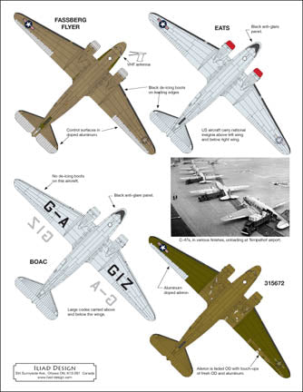 Iliad Design ILD72016 Berlin Airlift C-47A Fassberg Flyer 1:72