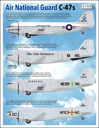 Iliad Design ILD72018 1:72 Air National Guard Douglas C-47A Skytrain