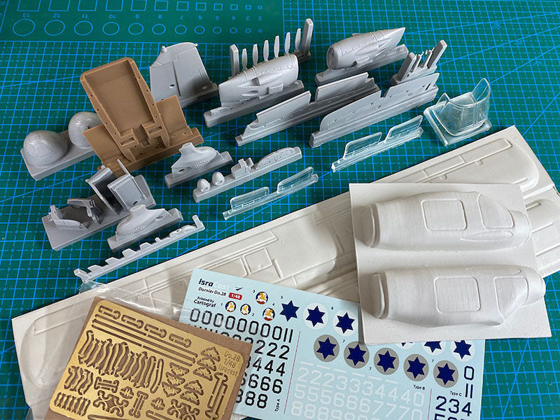 IsraDecal Studio IC-48050 Dornier Do-28 in 1:48 Multimedia Kit