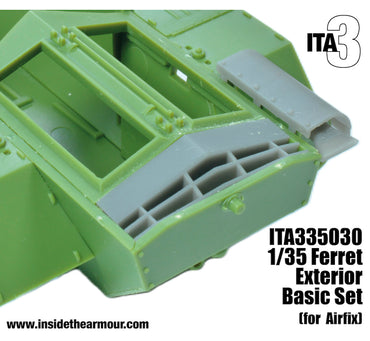 Inside the Armour ITA335030 1:35 Ferret Scout Car Basic Exterior Upgrade