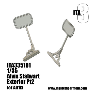 Inside the Armour ITA335101 1:35 Alvis FV622 STALWART part 2