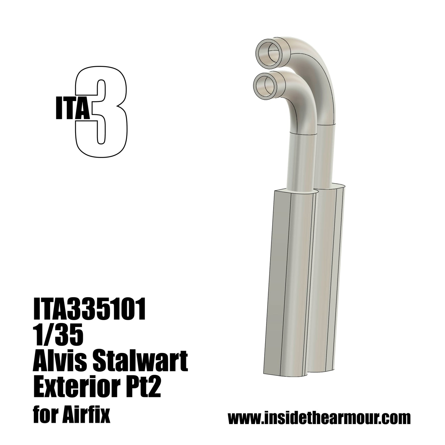 Inside the Armour ITA335101 1:35 Alvis FV622 STALWART part 2