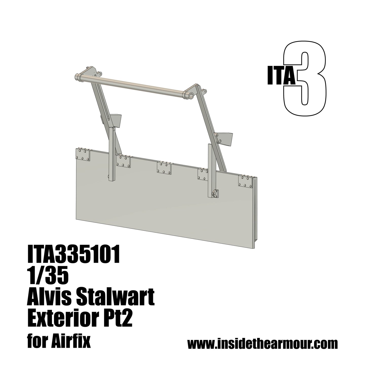 Inside the Armour ITA335101 1:35 Alvis FV622 STALWART part 2