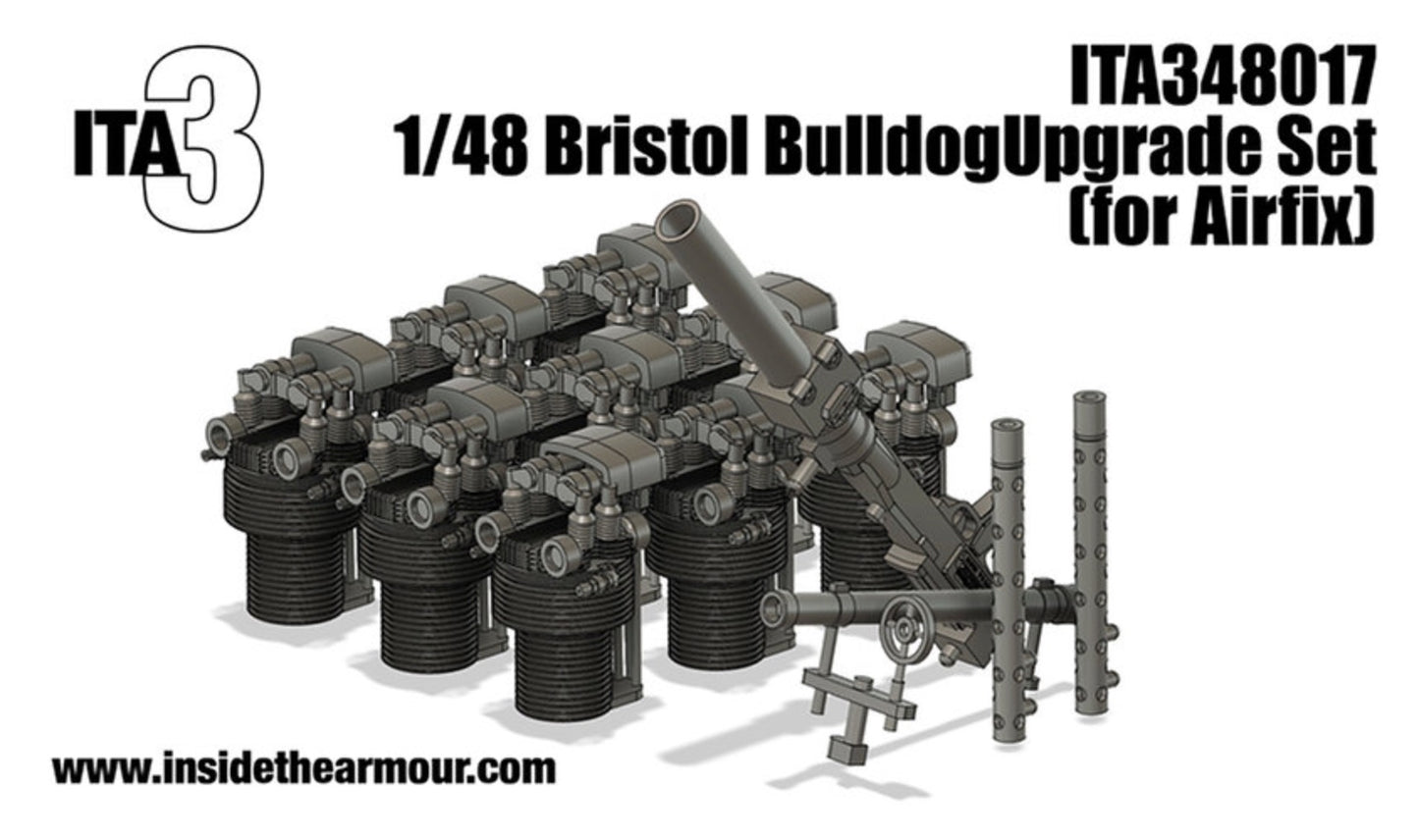 Inside the Armour ITA348017 1:48 Bristol Bulldog Mk.II exterior Upgrade