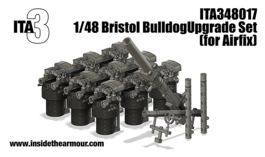 Inside the Armour ITA348017 1:48 Bristol Bulldog Mk.II exterior Upgrade