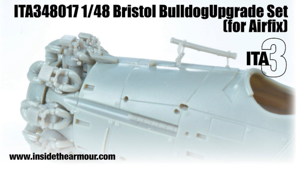 Inside the Armour ITA348017 1:48 Bristol Bulldog Mk.II exterior Upgrade