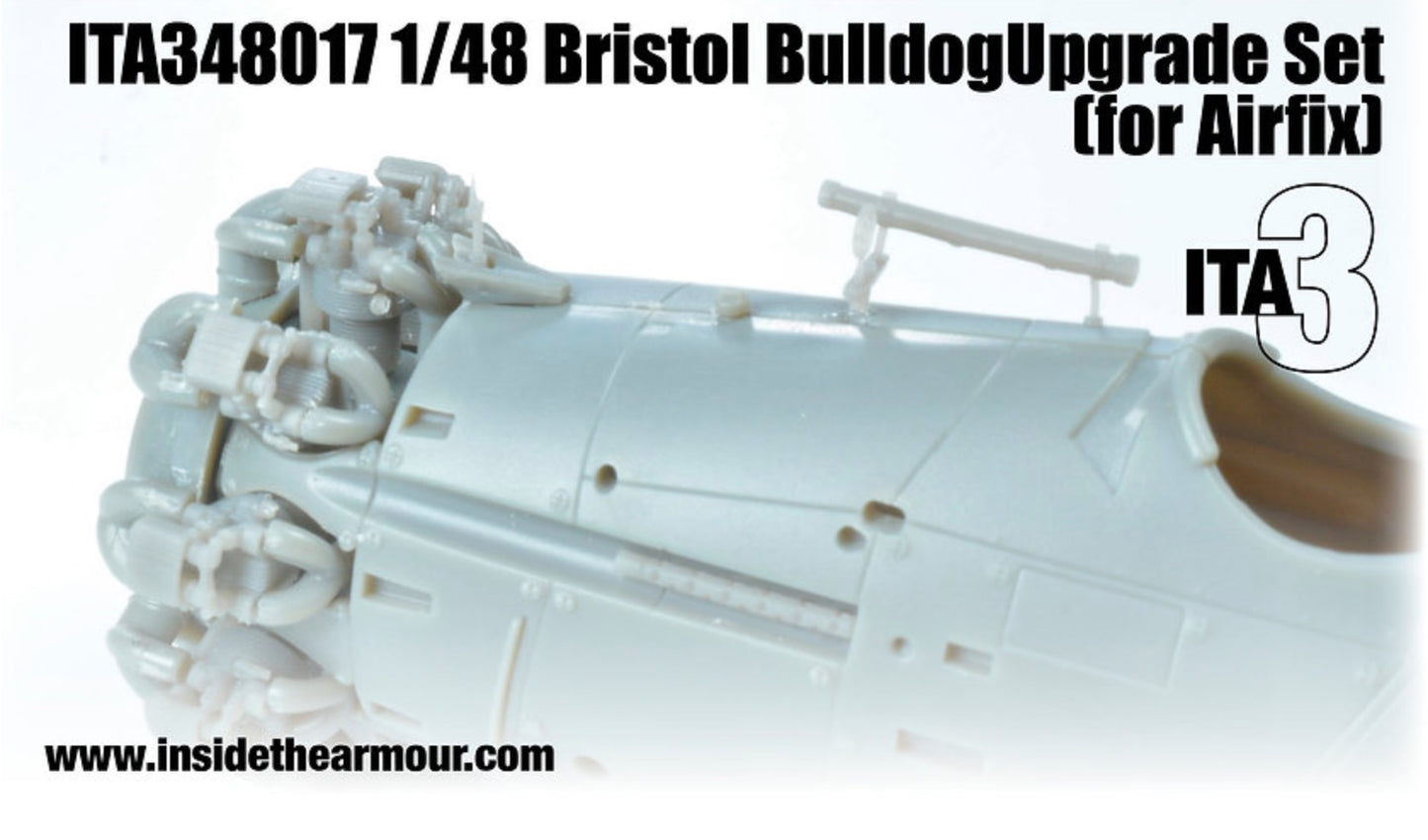 Inside the Armour ITA348017 1:48 Bristol Bulldog Mk.II exterior Upgrade
