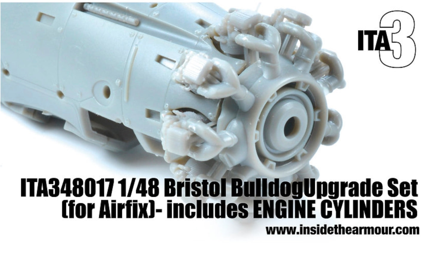 Inside the Armour ITA348017 1:48 Bristol Bulldog Mk.II exterior Upgrade