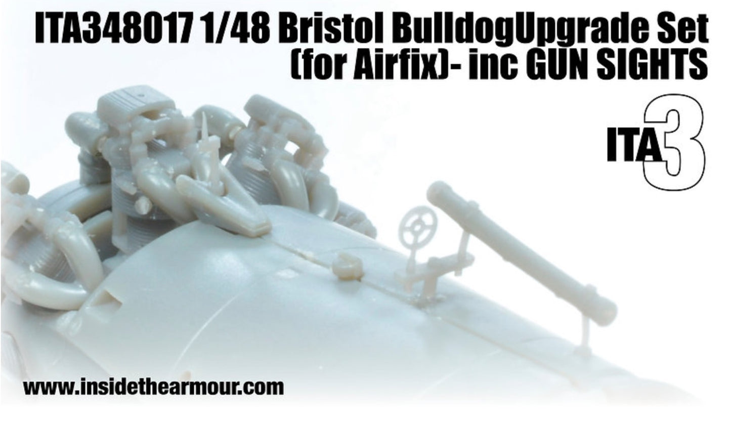 Inside the Armour ITA348017 1:48 Bristol Bulldog Mk.II exterior Upgrade