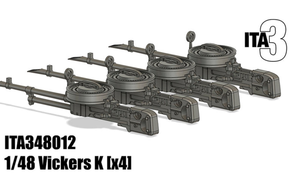 Inside the Armour ITA348010 1:48 Vickers K