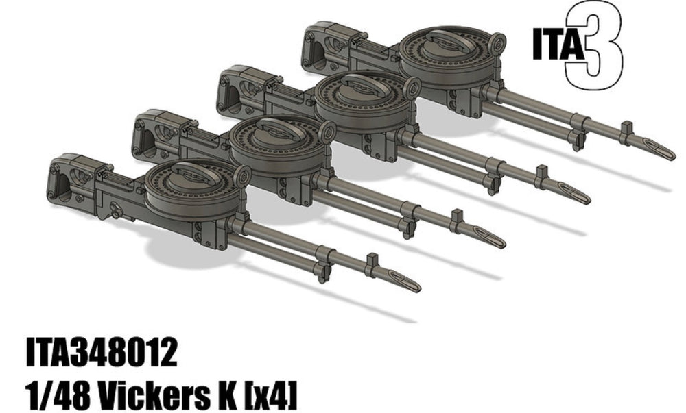 Inside the Armour ITA348010 1:48 Vickers K