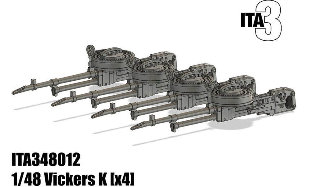Inside the Armour ITA348010 1:48 Vickers K