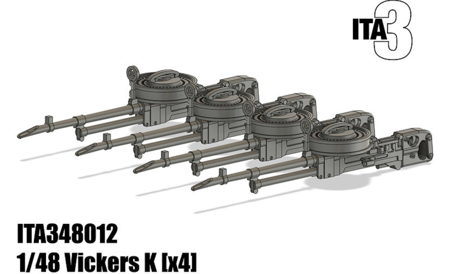 Inside the Armour ITA348010 1:48 Vickers K