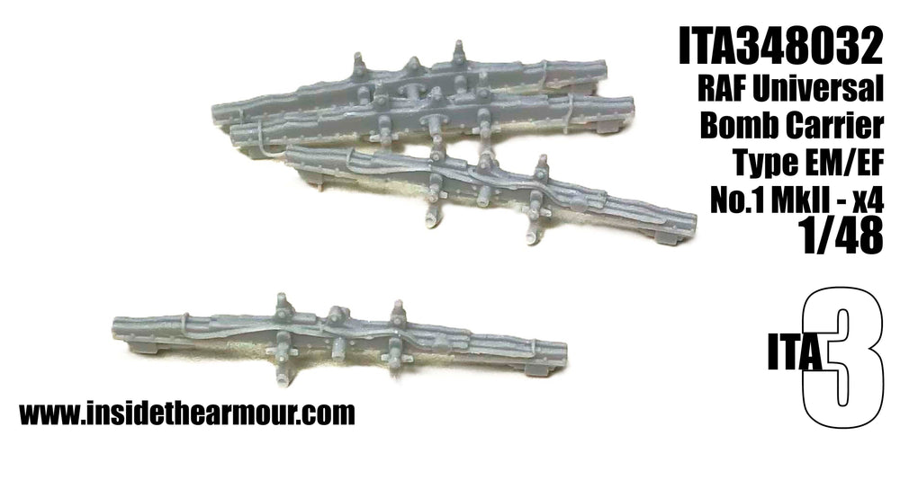 Inside the Armour ITA348032 RAF Universal Bomb Carrier Type EM/EF 1:48
