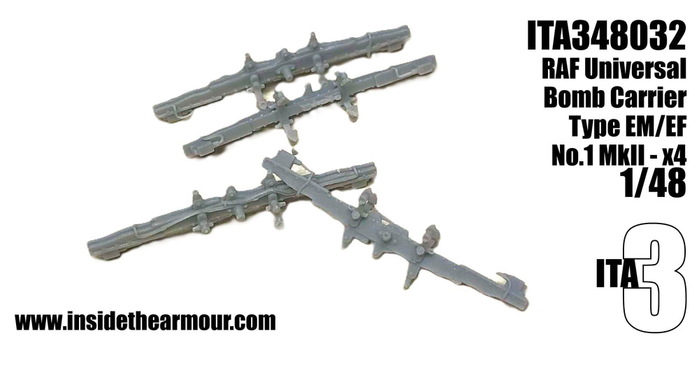 Inside the Armour ITA348032 RAF Universal Bomb Carrier Type EM/EF 1:48