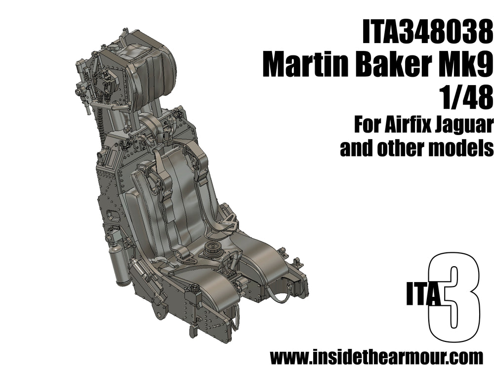 Inside the Armour ITA348038 Martin Baker Mk9 Jaguar/Harrier Seat 1:48