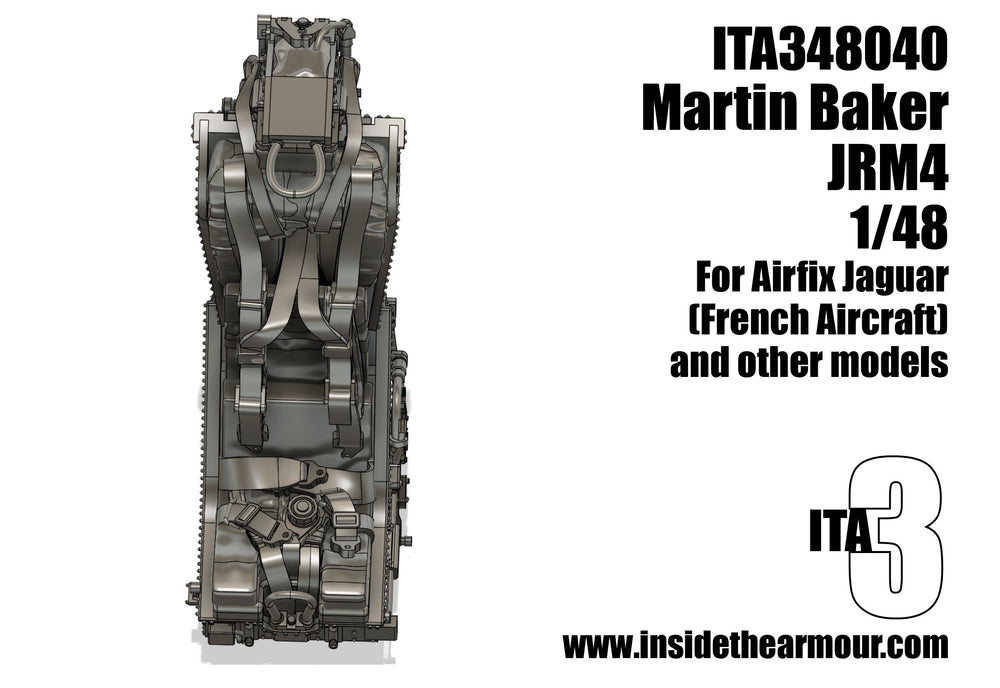 Inside the Armour ITA348040 Martin Baker JRM4 French Jaguar Seat 1:48