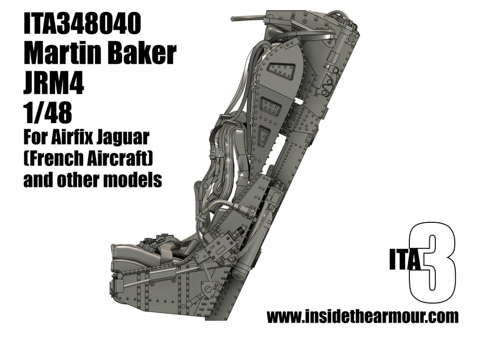 Inside the Armour ITA348040 Martin Baker JRM4 French Jaguar Seat 1:48