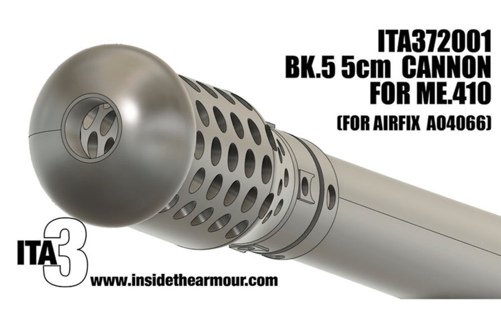 Inside the Armour ITA372001 1:72 BK.5 Barrel