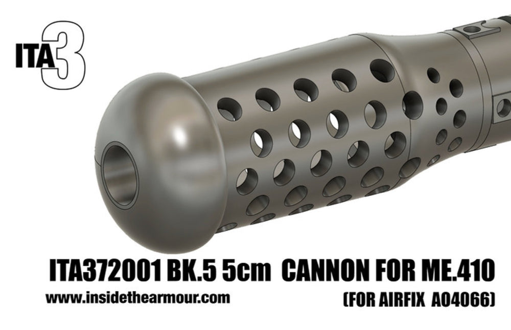 Inside the Armour ITA372001 1:72 BK.5 Barrel