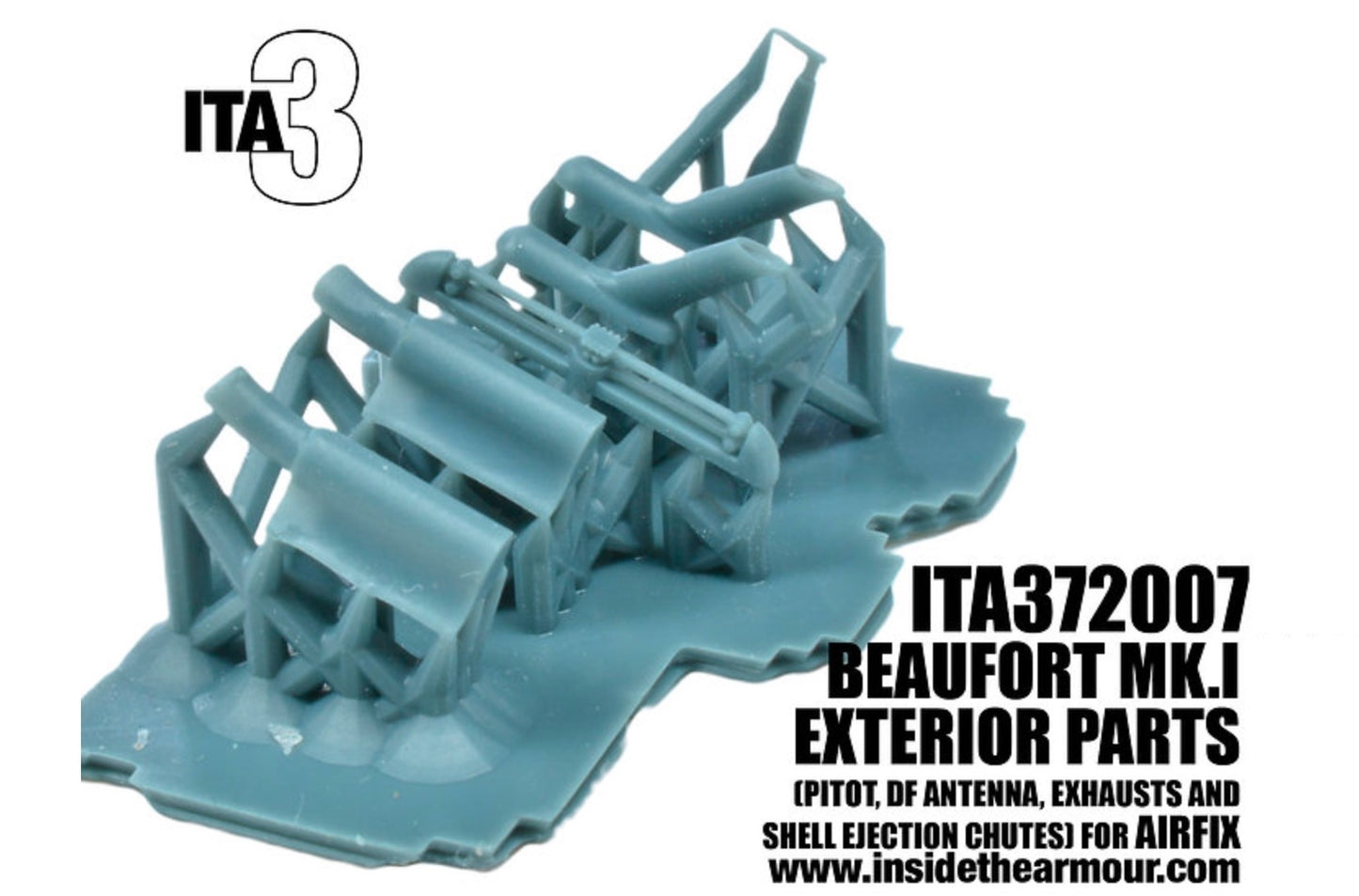 Inside the Armour ITA372002 1:72 Bristol Beaufort Exterior Parts