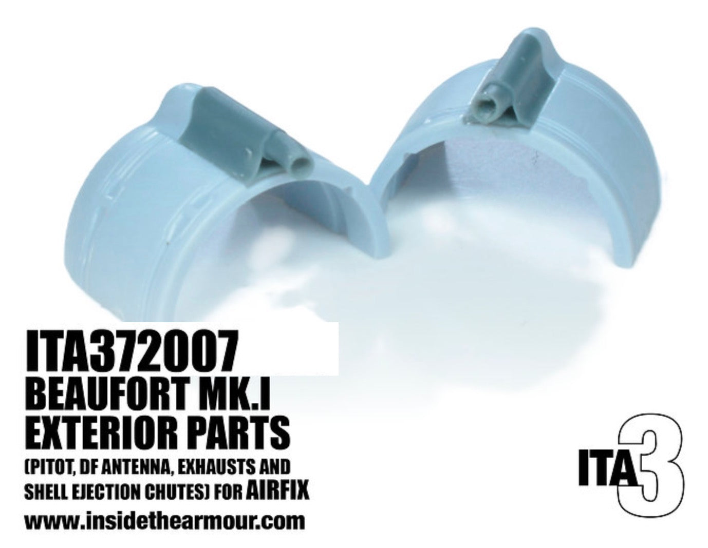 Inside the Armour ITA372002 1:72 Bristol Beaufort Exterior Parts