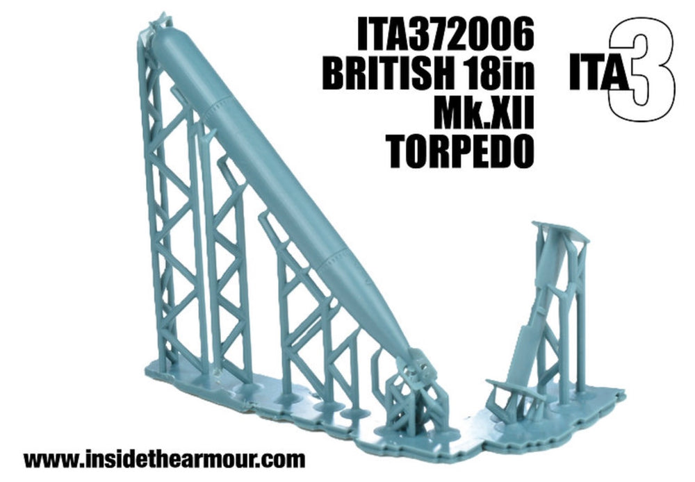 Inside the Armour ITA372006 1:72 British MkXII 18 in Torpedo