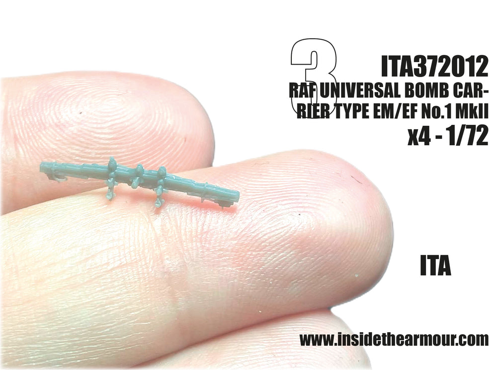 Inside the Armour ITA372012 1:72 RAF Universal Bomb Rack Type EM/EF No.1 MkII