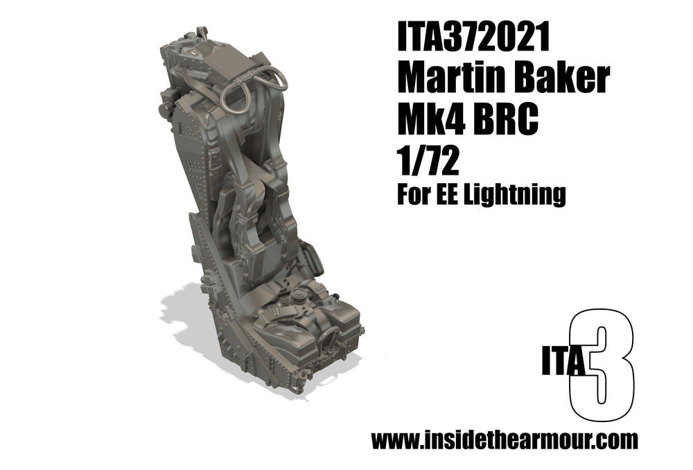 Inside the Armour ITA372021 Martin Baker Mk4 BRC for EE Lightning 1:72