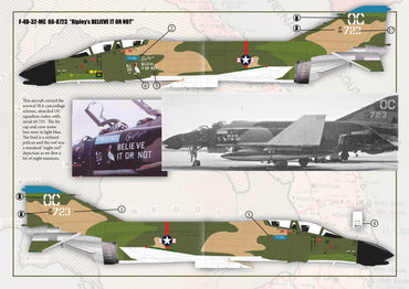 Inside the Armour ITAD4801 1:48 "13th TFS McDonnell F-4D Phantom's Over Vietnam"