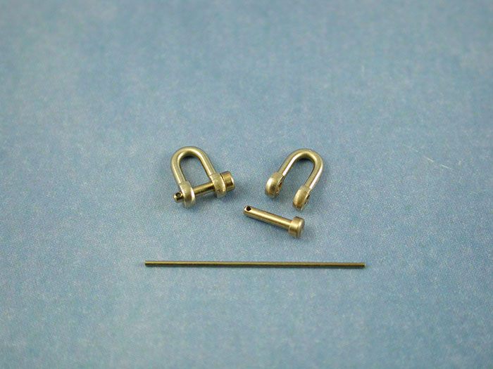 Radio Active Shackle 4x7, 1mm Split Pin (pk2) RMA62211