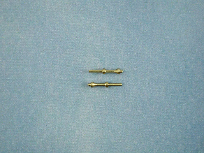 Radio Active 0 Hole Capping Stanchion, Brass 5mm (pk10) RMA66005C