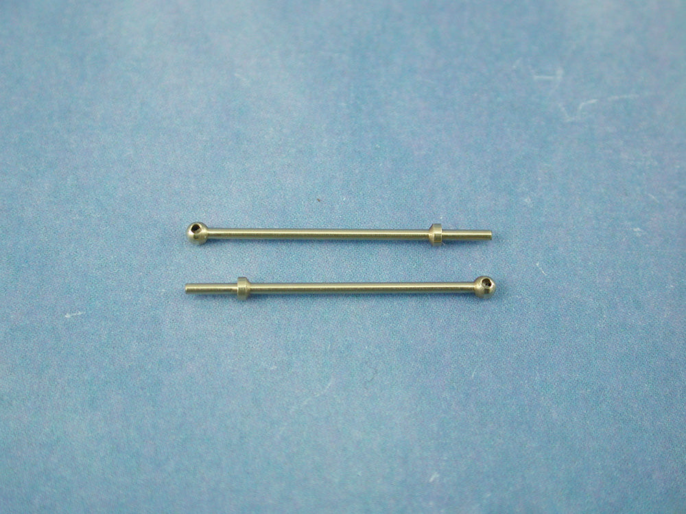 Radio Active 1 Hole Stanchion, Brass 20mm (Pk10) RMA66120