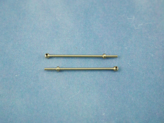 Radio Active 1 Hole Stanchion, Brass 20mm (Pk10) RMA66120