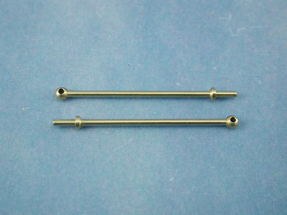 Radio Active 1 Hole Stanchion, Brass 30mm (Pk10) RMA66130