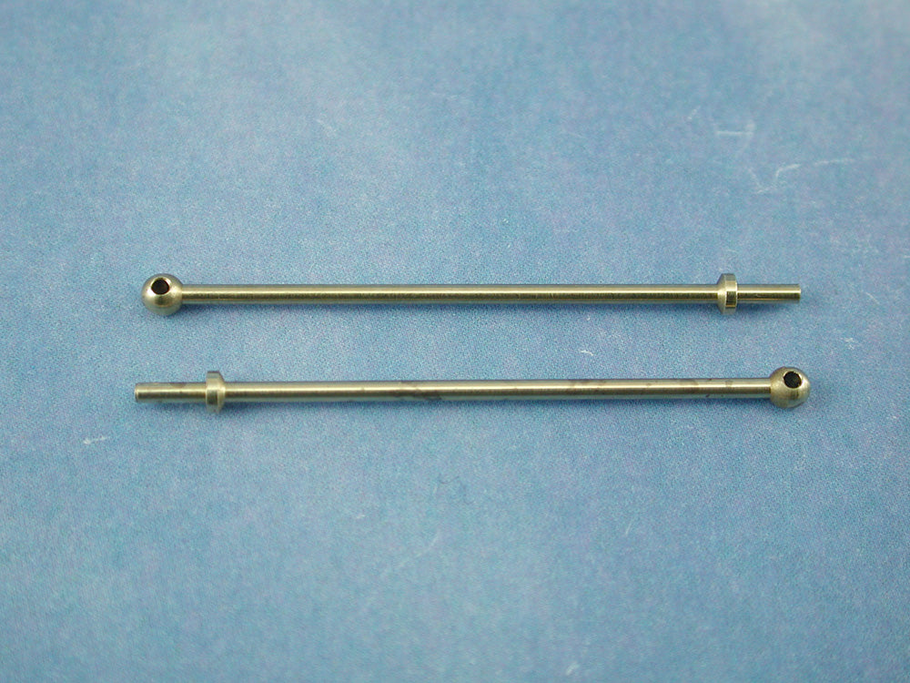 Radio Active 1 Hole Stanchion, Brass 35mm (Pk10) RMA66135