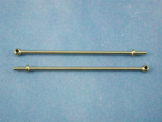 Radio Active 1 Hole Stanchion, Brass 40mm (Pk10) RMA66140