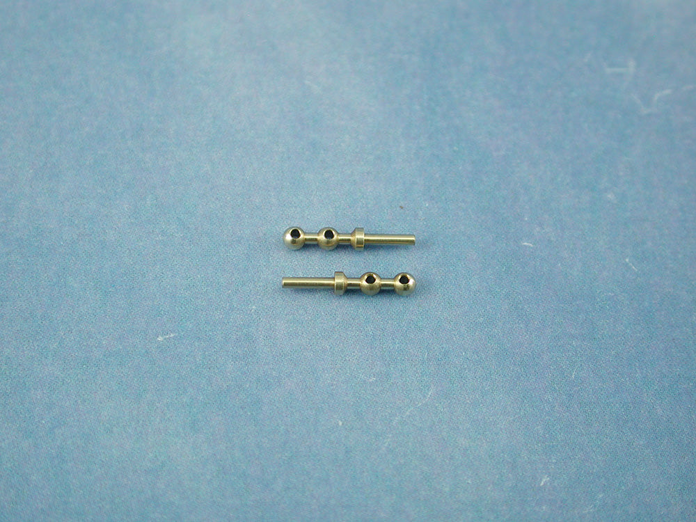 Radio Active 2 Hole Stanchion, Brass 6mm (Pk10) RMA66206