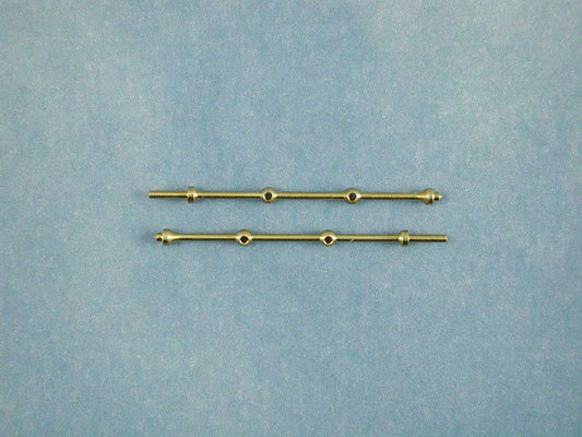 Radio Active 2 Hole Capping Stanchion, Brass 25mm (pk10) RMA66225C