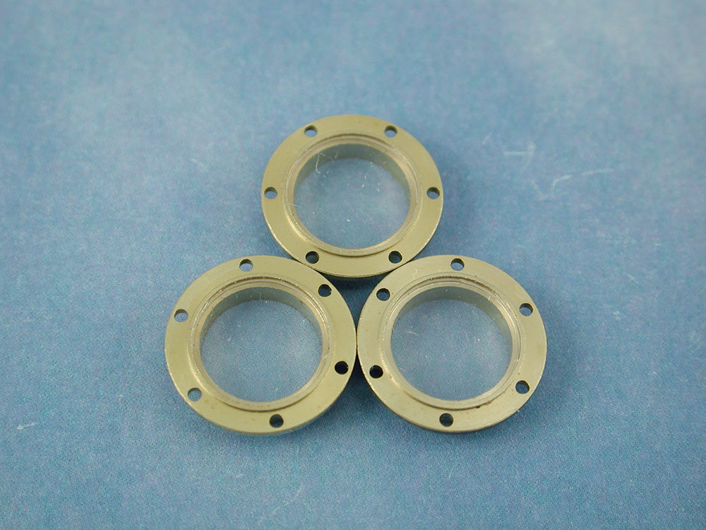 Radio Active Porthole, 14mm, With 6 Hole Flange, Glazed, 10pk RMA67014