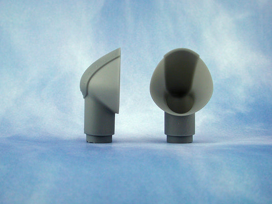 Radio Active Cowl Ventilators (Resin) Ø37, H45mm, with fabricating detail RMABR558