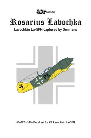JBr Decals JBR44027 Rosarius Lavochka La-5FN Zirkus Rosarius 1:144